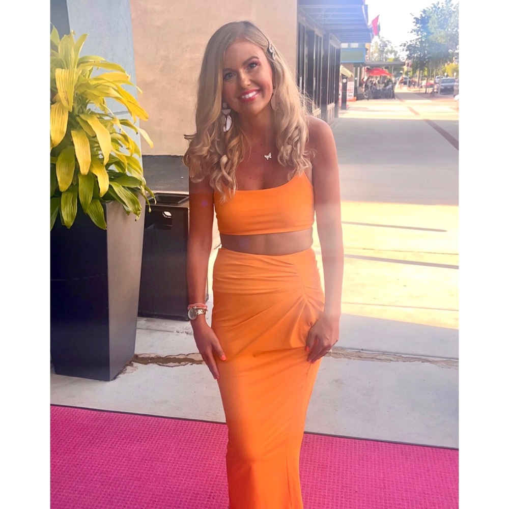 Orange Two Piece Set🍊🌅✨